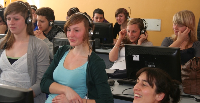 Foto con studenti